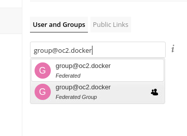 Federated Groups screenshot 1