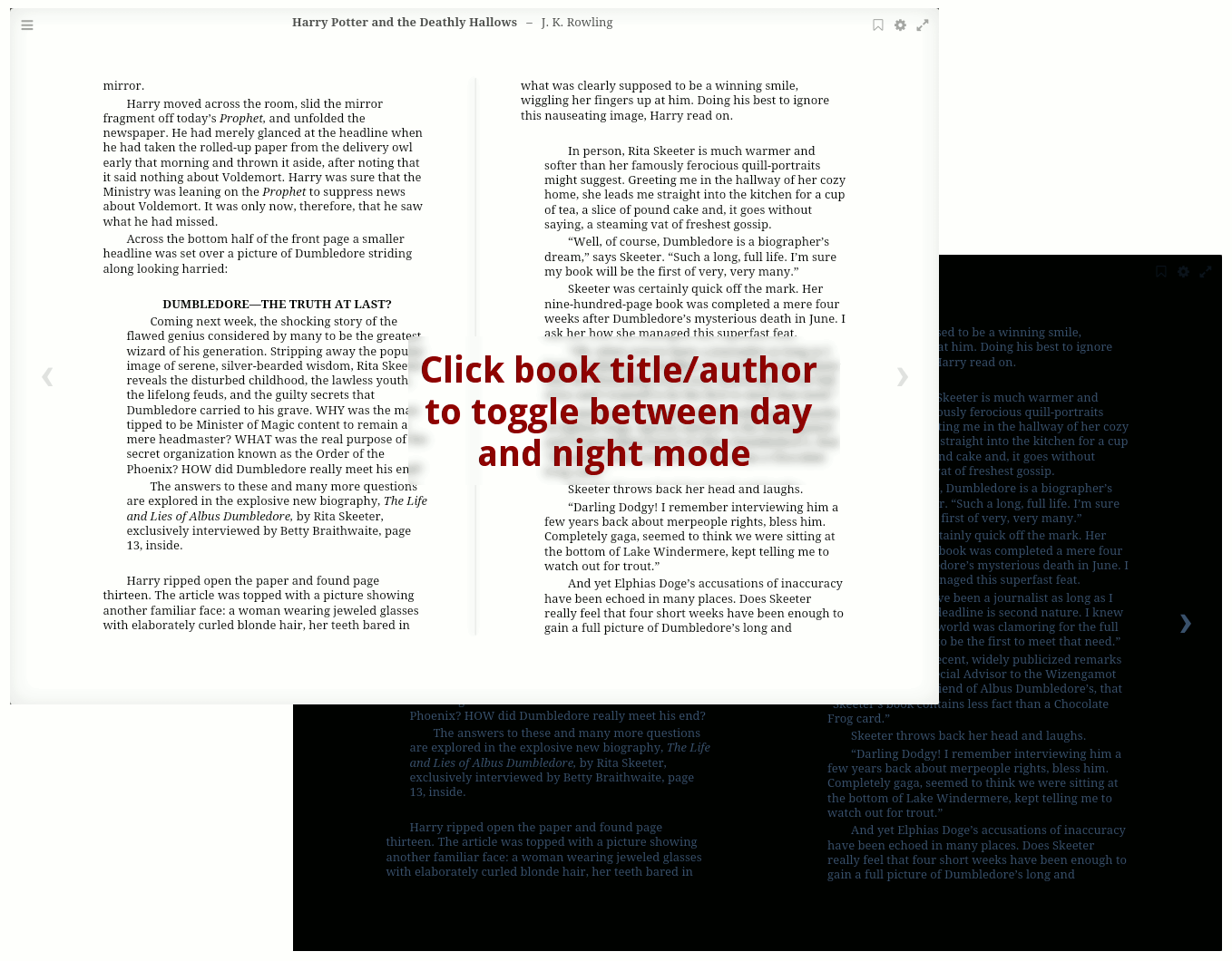Reader (ebook reader) screenshot 1