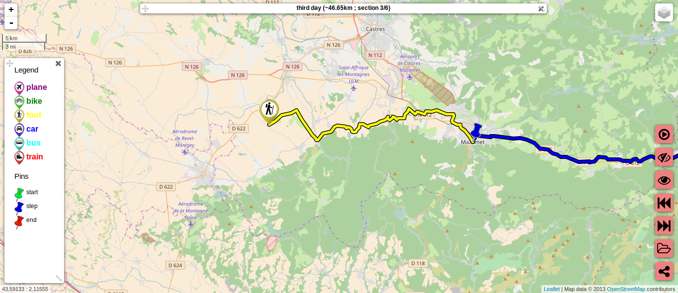 GpxMotion screenshot 2