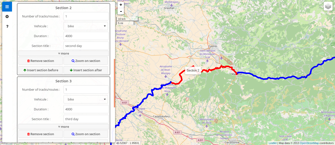 GpxMotion screenshot 3