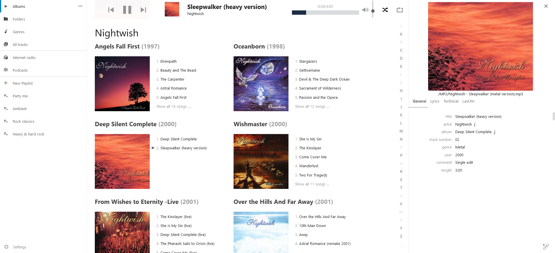 Music screenshot 1