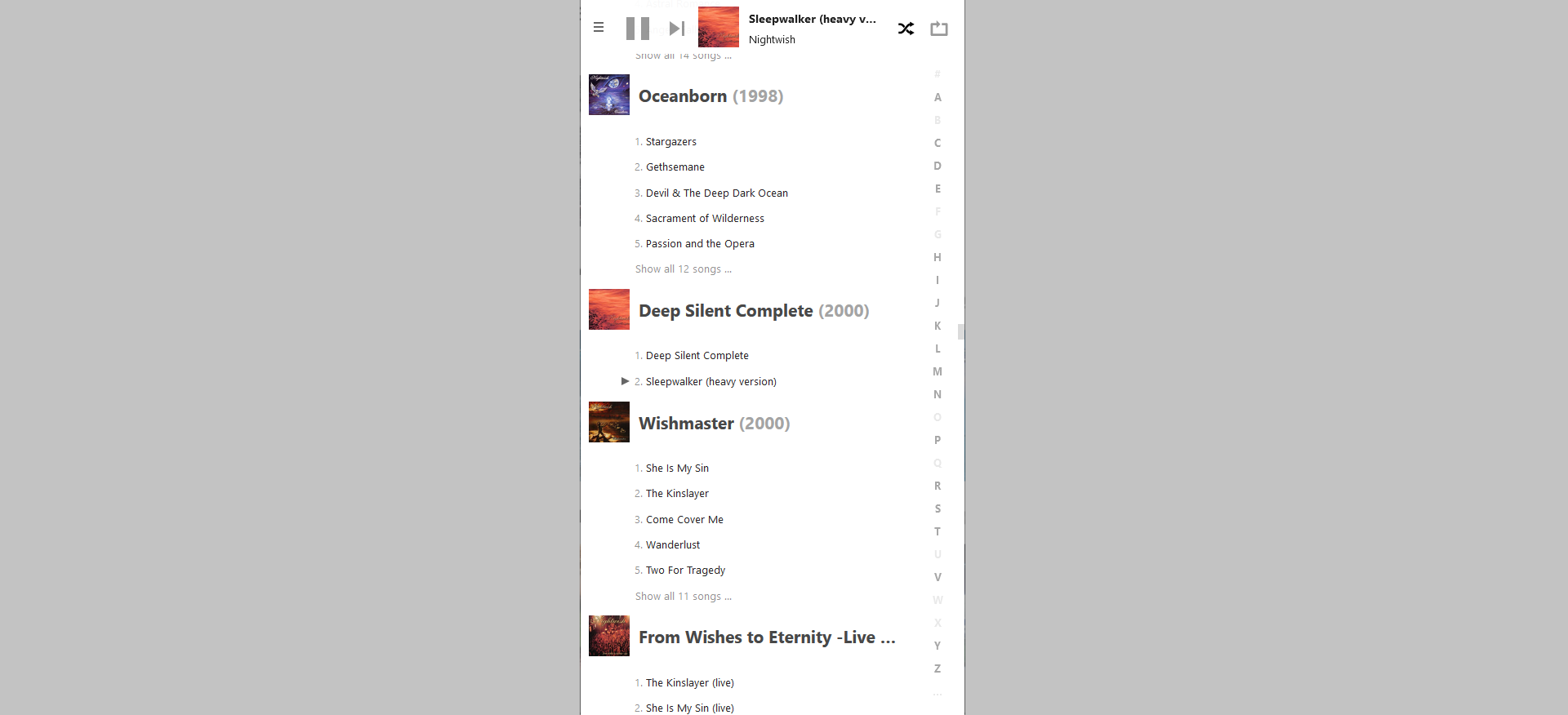 Music screenshot 4