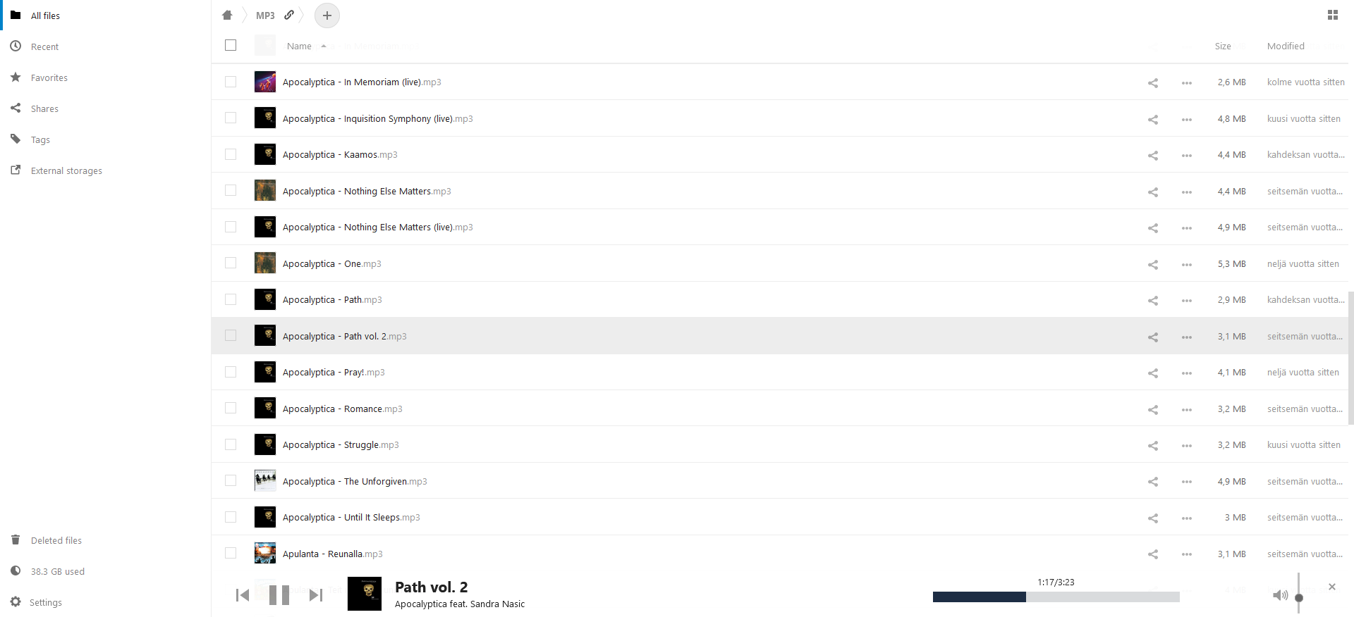 Music screenshot 5