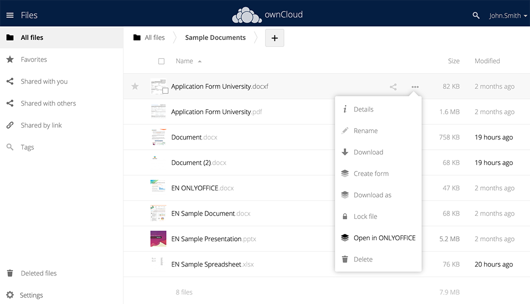 ONLYOFFICE screenshot 5
