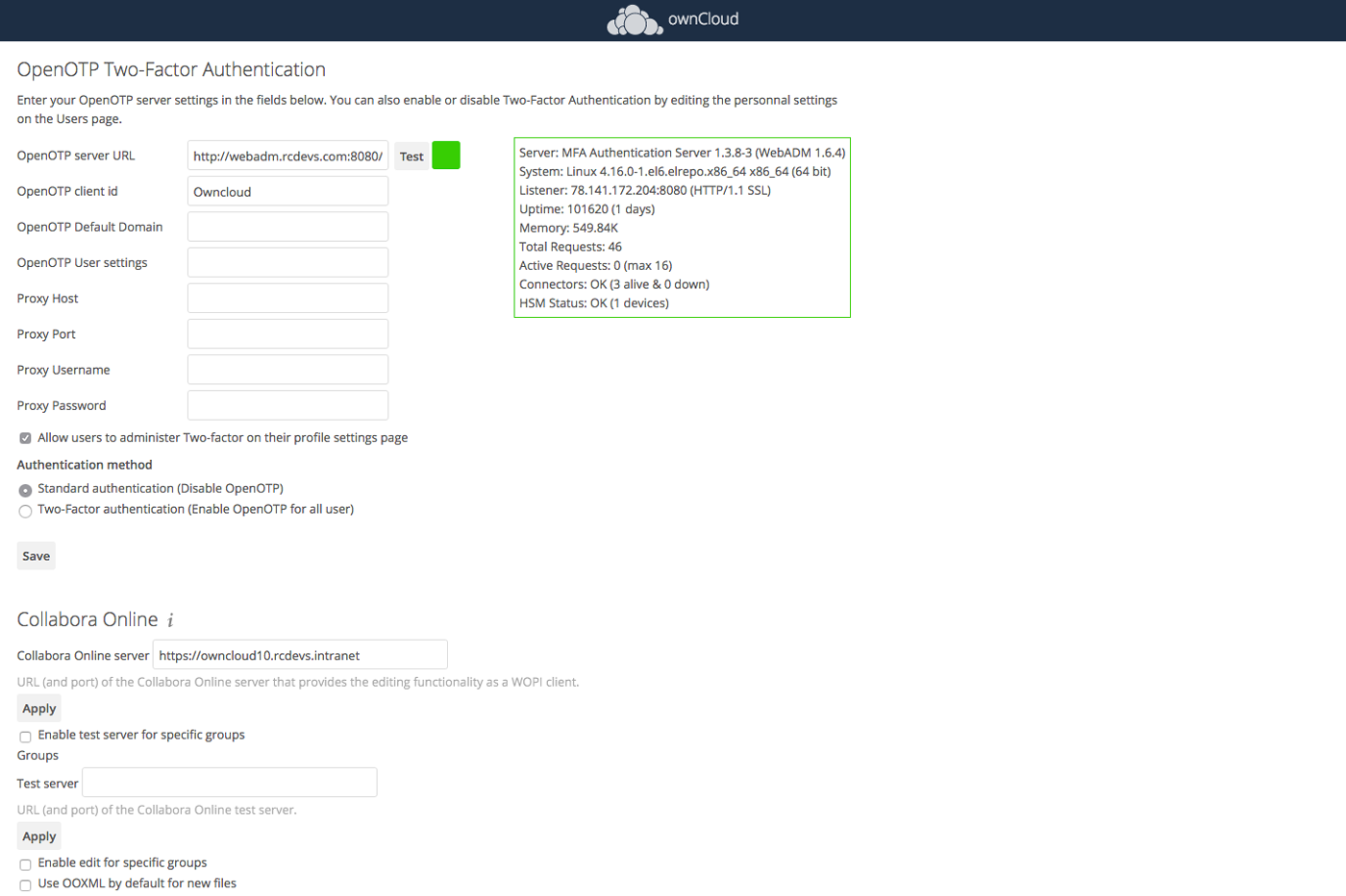 OpenOTP Two Factor Authentication screenshot 3