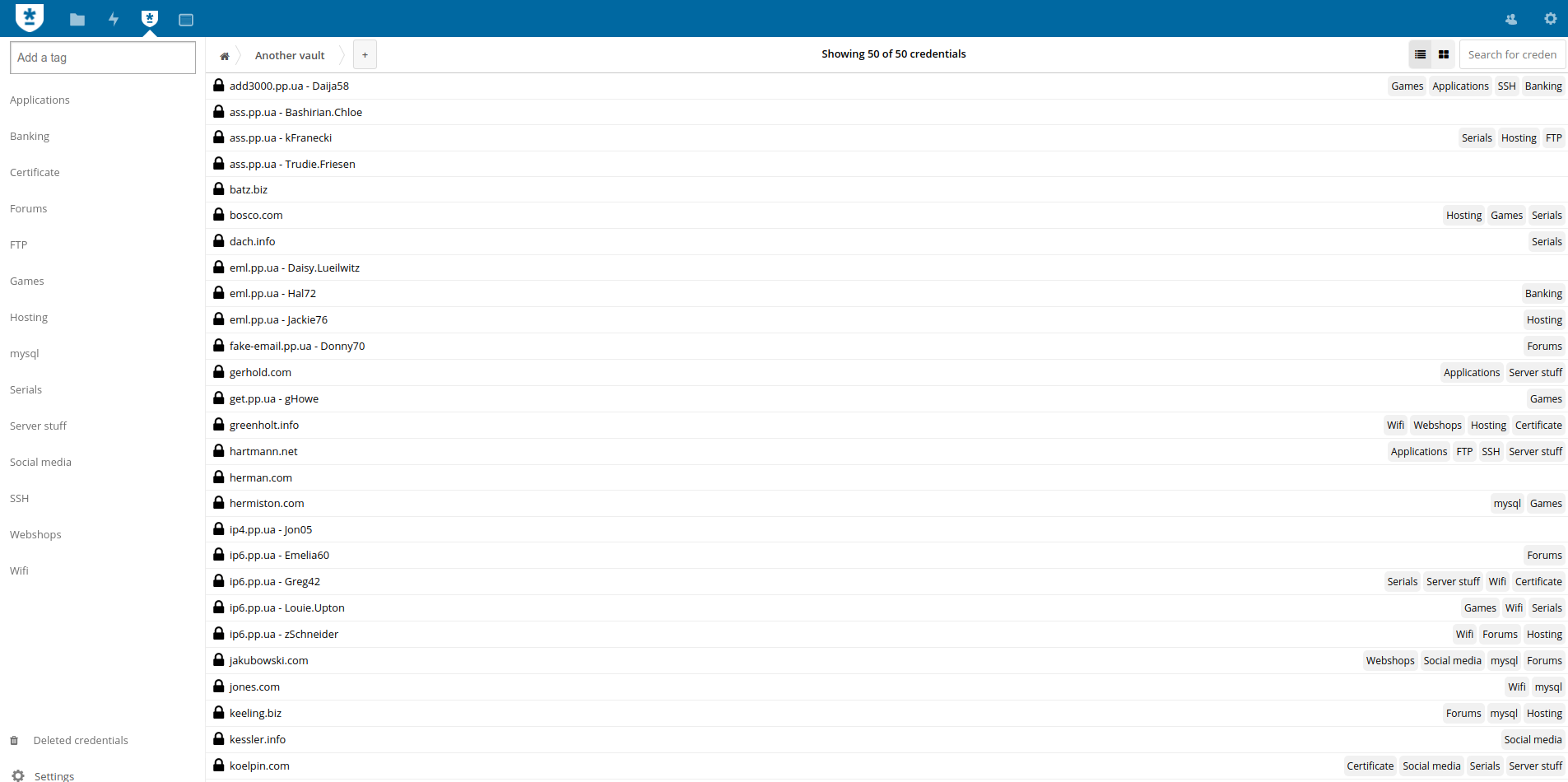 Passman screenshot 1