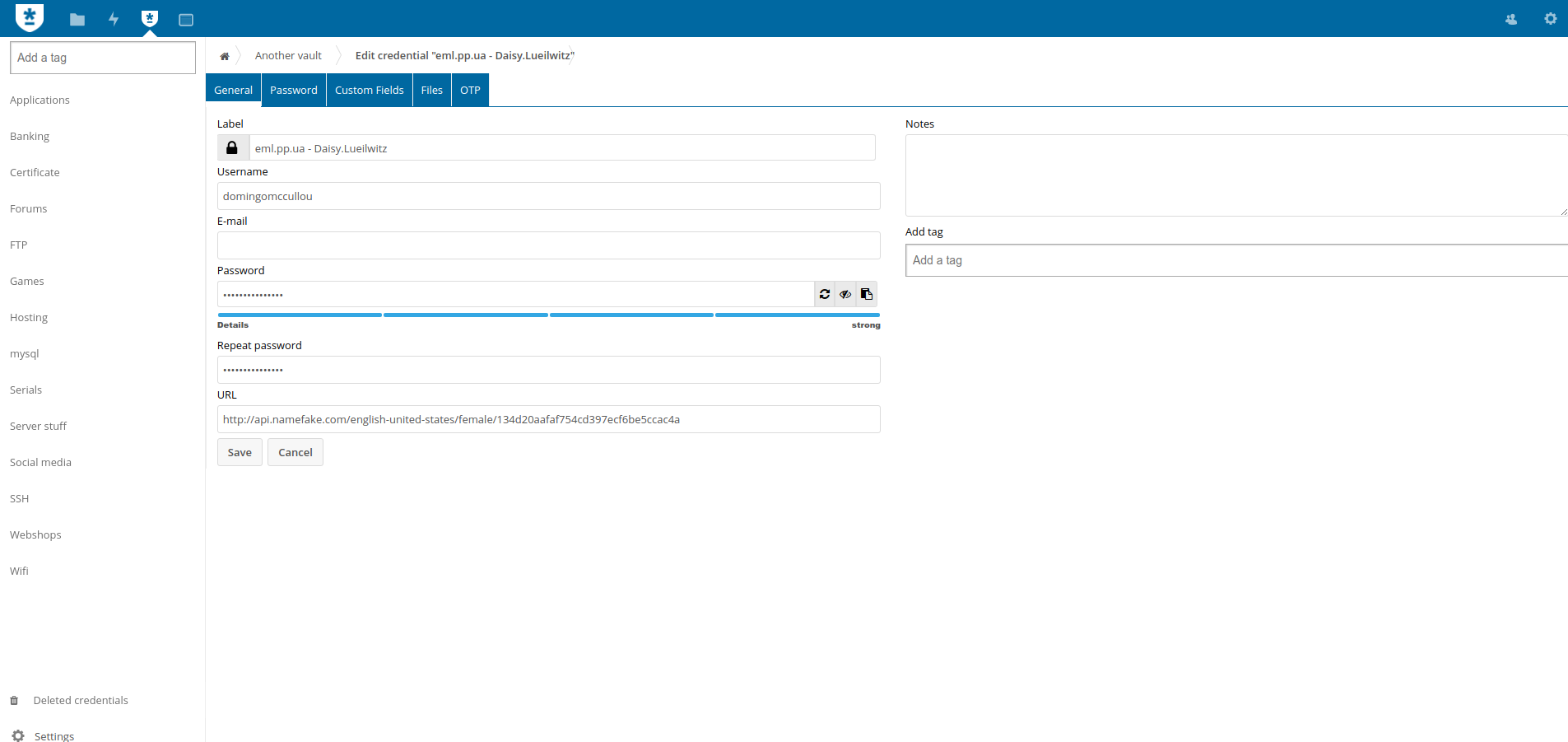 Passman screenshot 2