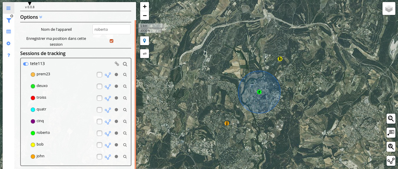 PhoneTrack screenshot 3