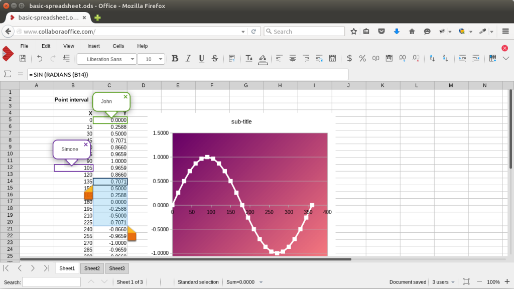Collabora Online screenshot 2