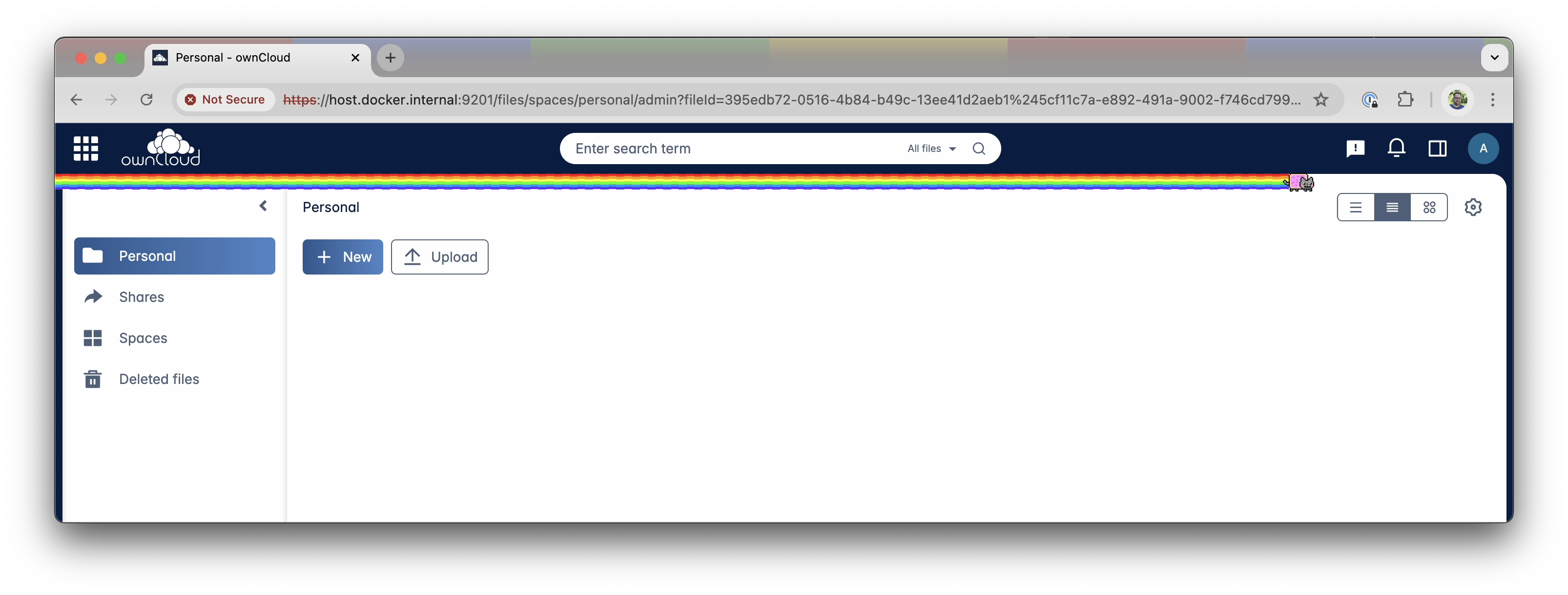 Nyan Cat progress bar